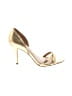 Aerin Metallic Gold Sandals Size 7 - photo 1