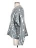 J.Crew Collection Metallic Silver Pullover Sweater Size PEstimated - photo 5