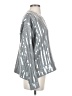 J.Crew Collection Metallic Silver Pullover Sweater Size PEstimated - photo 4