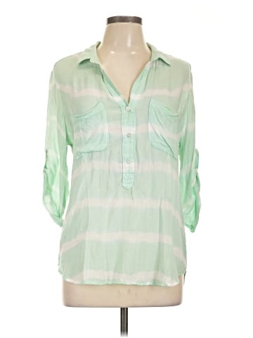 Bella Dahl 3/4 Sleeve Button-Down Shirt (view 1)