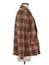 Self Esteem Plaid Brown Blazer Size M - photo 4
