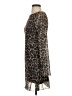 Assorted Brands Animal Print Brown Cocktail Dress Size S - photo 5
