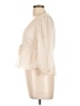 Japna 100% Polyester Ivory 3/4 Sleeve Blouse Size L - photo 5