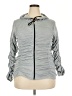 Rouge Gray Zip Up Hoodie Size 3X - photo 1