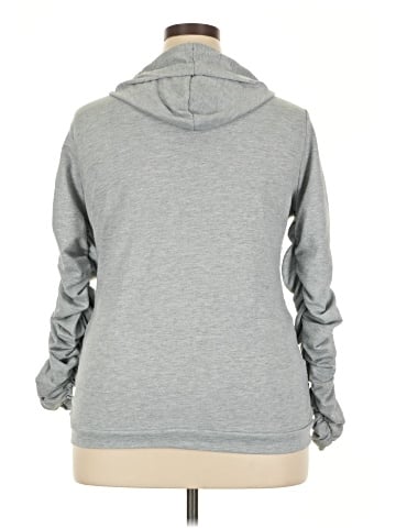Rouge Zip Up Hoodie (view 2)