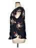 Sweet Rain 100% Polyester Blue Short Sleeve Blouse Size XL - photo 5