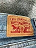 Levi's Stars Blue Denim Shorts Size 27 waist - photo 3