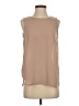 Forever 21 Contemporary 100% Polyester Tan Sleeveless Blouse Size XS - photo 1