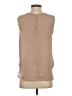 Forever 21 Contemporary 100% Polyester Tan Sleeveless Blouse Size XS - photo 2