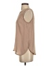 Forever 21 Contemporary 100% Polyester Tan Sleeveless Blouse Size XS - photo 5
