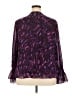 JM Collection 100% Polyester Purple 3/4 Sleeve Blouse Size 3X - photo 2