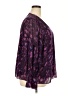 JM Collection 100% Polyester Purple 3/4 Sleeve Blouse Size 3X - photo 4