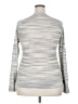 Moth Metallic Silver Pullover Sweater Size L - photo 2