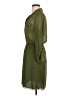 Max Studio 100% Polyester Chevron-herringbone Green Casual Dress Size M - photo 5