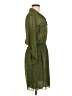 Max Studio 100% Polyester Chevron-herringbone Green Casual Dress Size M - photo 4