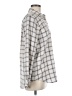 Madewell Plaid Gray Long Sleeve Blouse Size M - photo 4