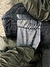 Unbranded Black Blue Track Pants Size P (petite) - photo 8