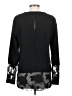 BCBGeneration 100% Polyester Black Long Sleeve Blouse Size S - photo 2