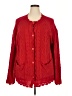 Unbranded 100% Polyester Red Cardigan Size 5X - photo 1