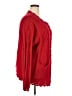 Unbranded 100% Polyester Red Cardigan Size 5X - photo 4