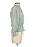 J.Crew Plaid Green Long Sleeve Blouse Size XXS - photo 4
