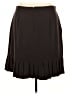 DressBarn Solid Black Brown Formal Skirt Size 22 - photo 2