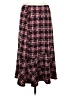 Christopher & Banks Houndstooth Red Casual Skirt Size M - photo 1