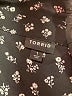 Torrid 100% Polyester Print Black Long Sleeve Blouse Size 1X Plus (1) - photo 7