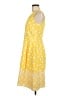 Talbots Polka Dots Yellow Casual Dress Size 6 - photo 5