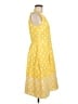 Talbots Polka Dots Yellow Casual Dress Size 6 - photo 4