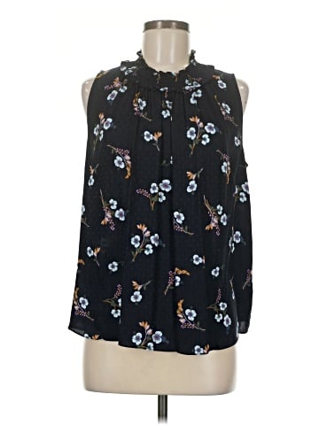 Rebecca Taylor Sleeveless Silk Top (view 1)