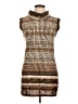 Papillon Tweed Brown Casual Dress Size L - photo 1