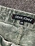 Dear John Metallic Gray Jeans Size 29 waist - photo 7