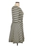 Pixley Stripes Ivory Casual Dress Size XL - photo 4