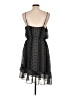 BCBGeneration 100% Polyester Paisley Black Cocktail Dress Size L - photo 2
