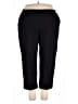 C.D. Daniels Solid Black Dress Pants Size 2X - photo 1