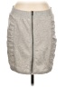Venus Solid Gray Casual Skirt Size L - photo 1