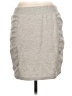 Venus Solid Gray Casual Skirt Size L - photo 2
