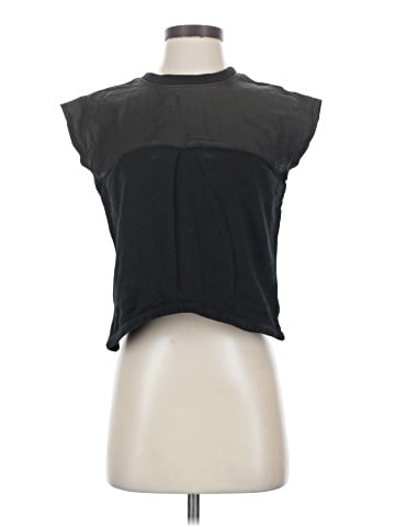 Zara W&B Collection Sleeveless T-Shirt (view 1)