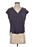 Jennifer Lopez Gray Short Sleeve Blouse Size XS - photo 1