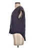 Jennifer Lopez Gray Short Sleeve Blouse Size XS - photo 5