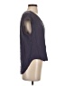 Jennifer Lopez Gray Short Sleeve Blouse Size XS - photo 4