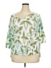 Talbots 100% Cotton Green Pullover Sweater Size 2X - photo 1