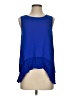 Cremieux 100% Polyester Blue Sleeveless Blouse Size S - photo 1