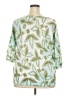 Talbots 100% Cotton Green Pullover Sweater Size 2X - photo 2