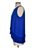 Cremieux 100% Polyester Blue Sleeveless Blouse Size S - photo 5