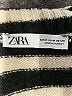Zara Stripes Black Pullover Sweater Size M - photo 7