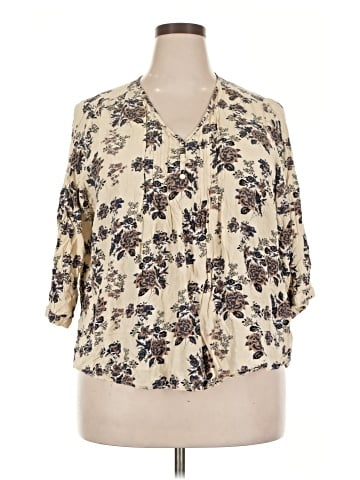 Fun2Fun 3/4 Sleeve Blouse (view 1)
