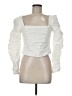 Kourt 100% Polyester Ivory 3/4 Sleeve Blouse Size M - photo 1