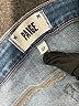 Paige Chevron-herringbone Blue Jeans Size 27 waist - photo 9